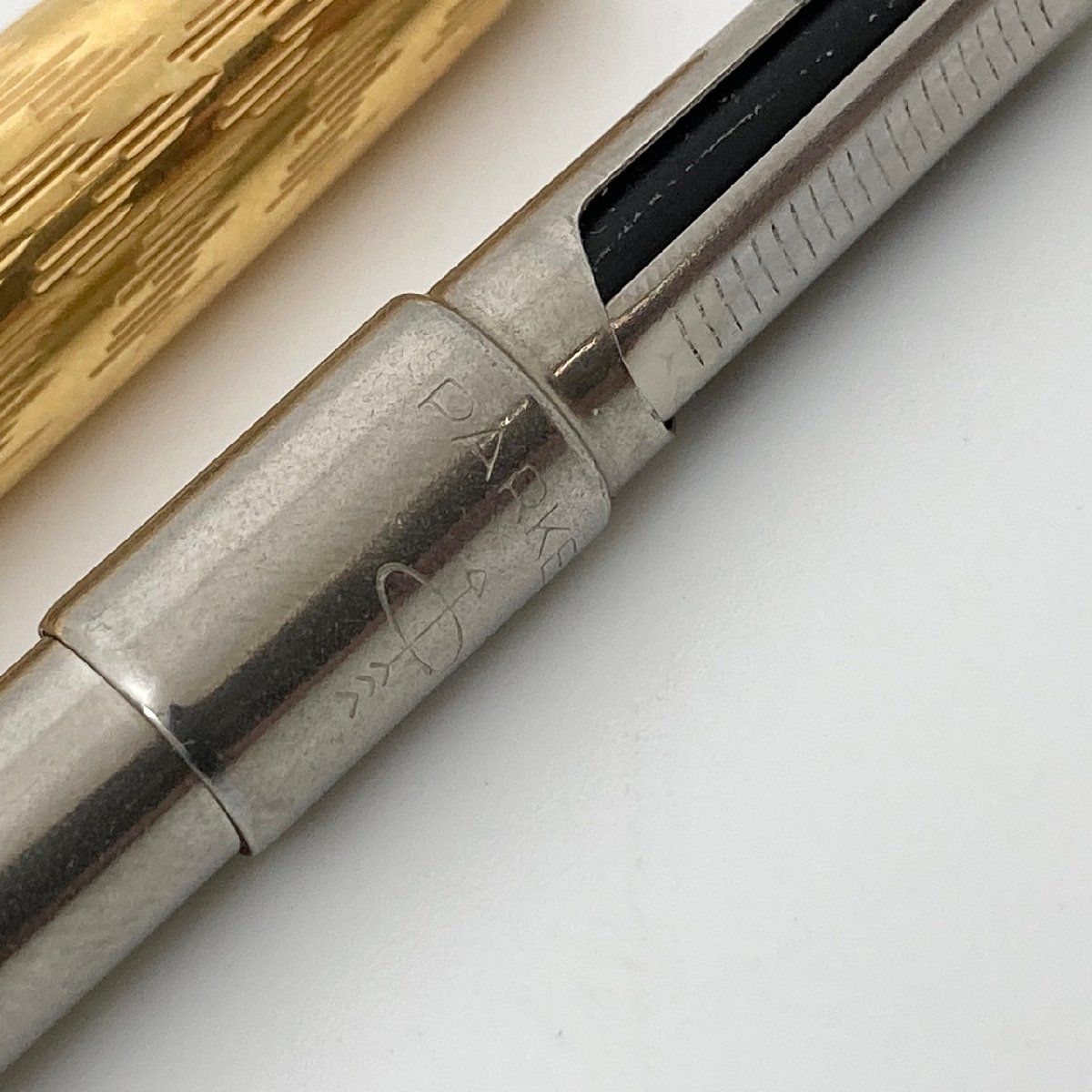 パーカー 万年筆 ゴールドカラー ペン先刻印あり 3644 - メルカリ