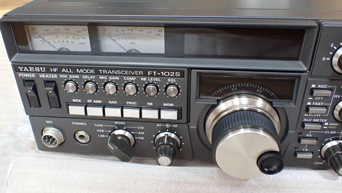 YAESU FT102S 100W改造 YAESU ヤエス HF ALL MODE トランシーバー FT
