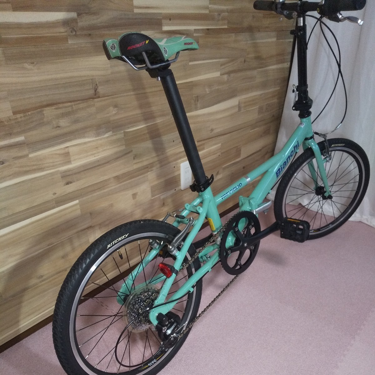 Bianchi TREVIGLIO ビアンキ 折りたたみ美品ヴィンテージ メルカリ