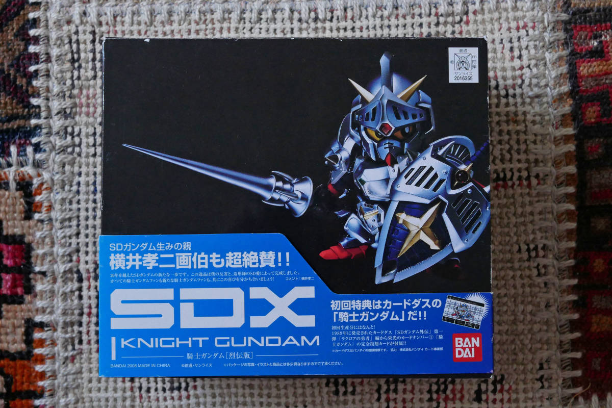 魂ウェブ限定 SDX 騎士ガンダム 烈伝版 メッキver.（中古品） SDX