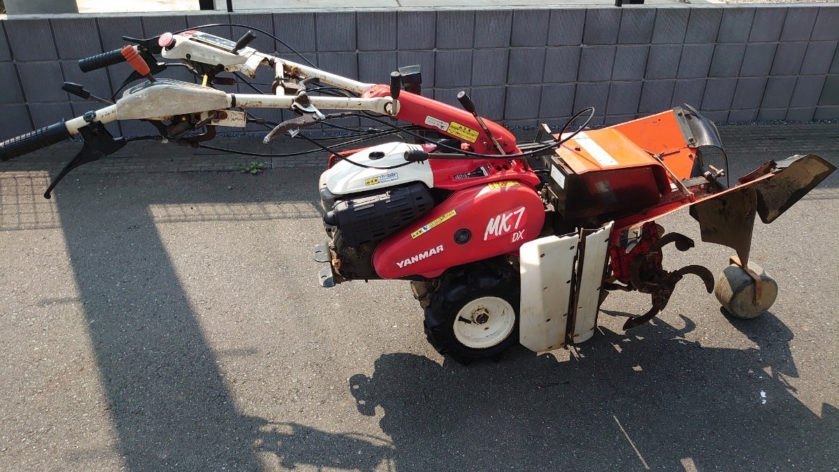 ヤンマー YANMAR MK7DX ダブルアタッカー パタパタ 管理機 耕運機 耕耘 