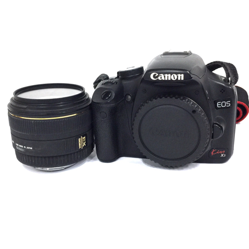 1円 CANON EOS Kiss X3 SIGMA 30mm 1:1.4 DC HSW デジタル一眼レフ カメラ レンズ C6261546