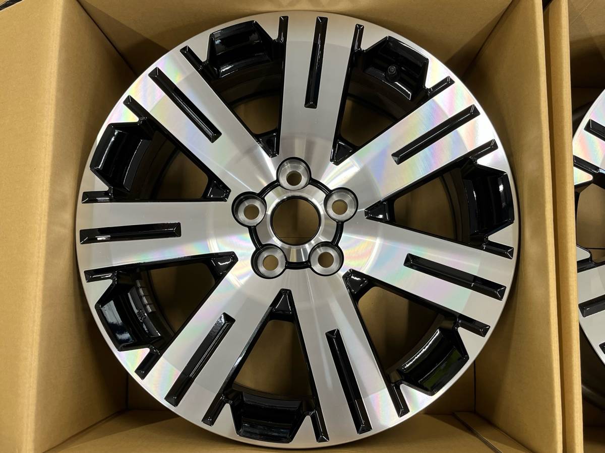 新車外し MITSUBISHI 三菱 デリカ D5 純正ホイール 18インチ 7J 4本 