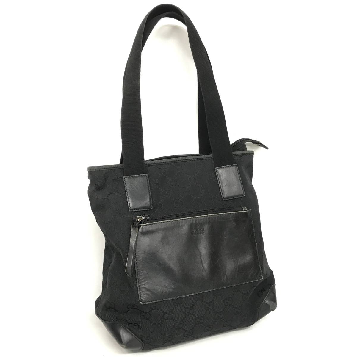 BNC10/70 GUCCI グッチ ミニトート 鞄 ハンドバック レザー GG 