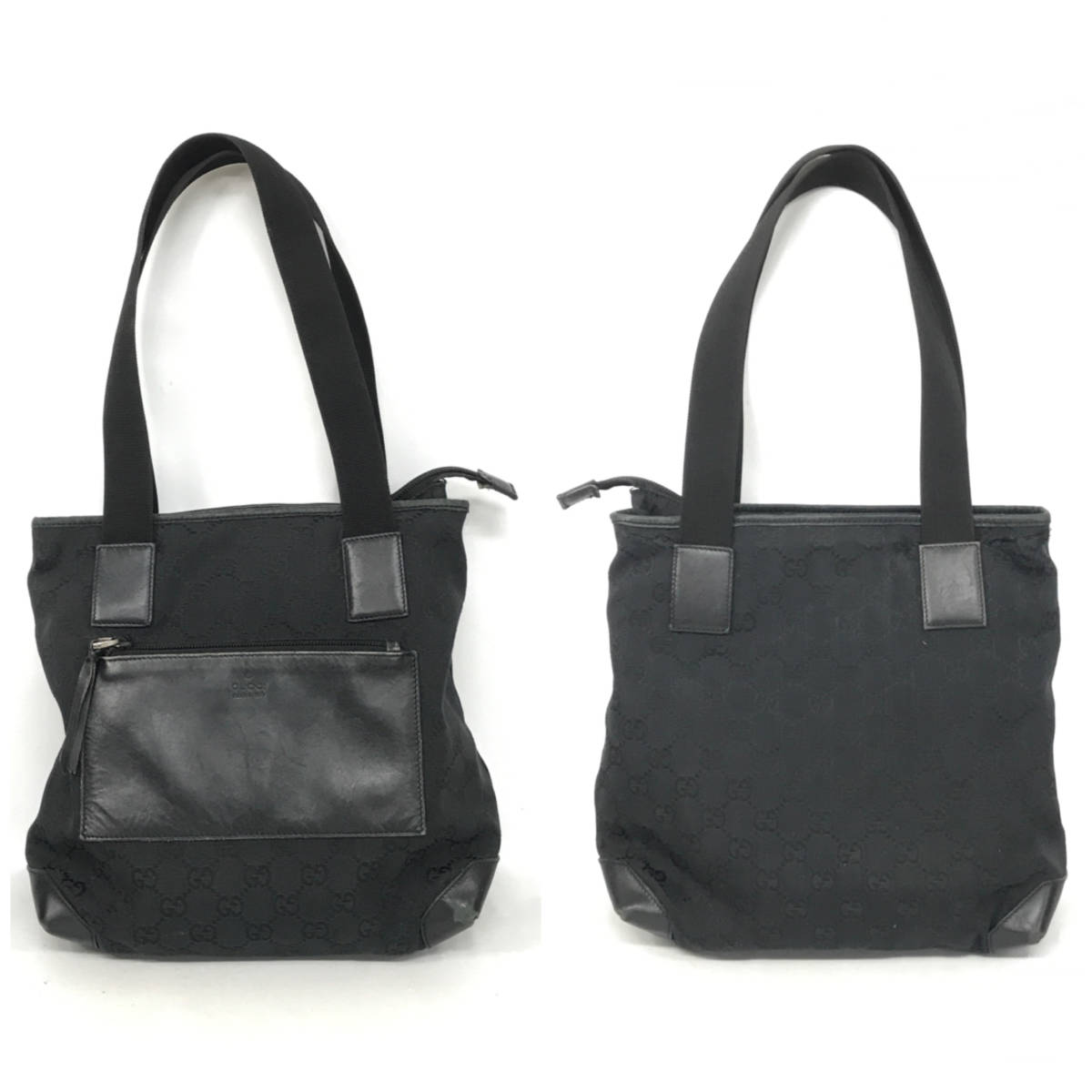 BNC10/70 GUCCI グッチ ミニトート 鞄 ハンドバック レザー GG 