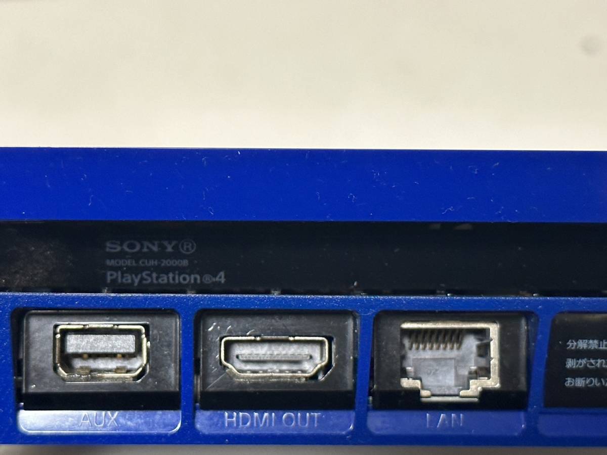 ソニー 薄型 PS4 本体セット FW 10.01/HDD 1TB】CUH-2000B 