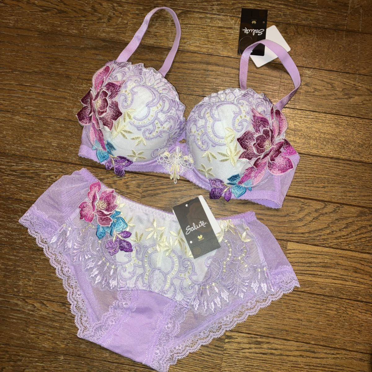 ワコール 新品 上下セット Wacoal パルファージュ ブラ ワコール