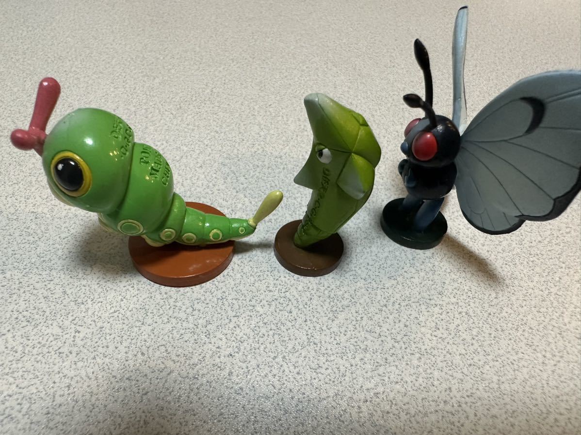 モンコレ ポケモン 初期 初代 キャタピー トランセル バタフリー