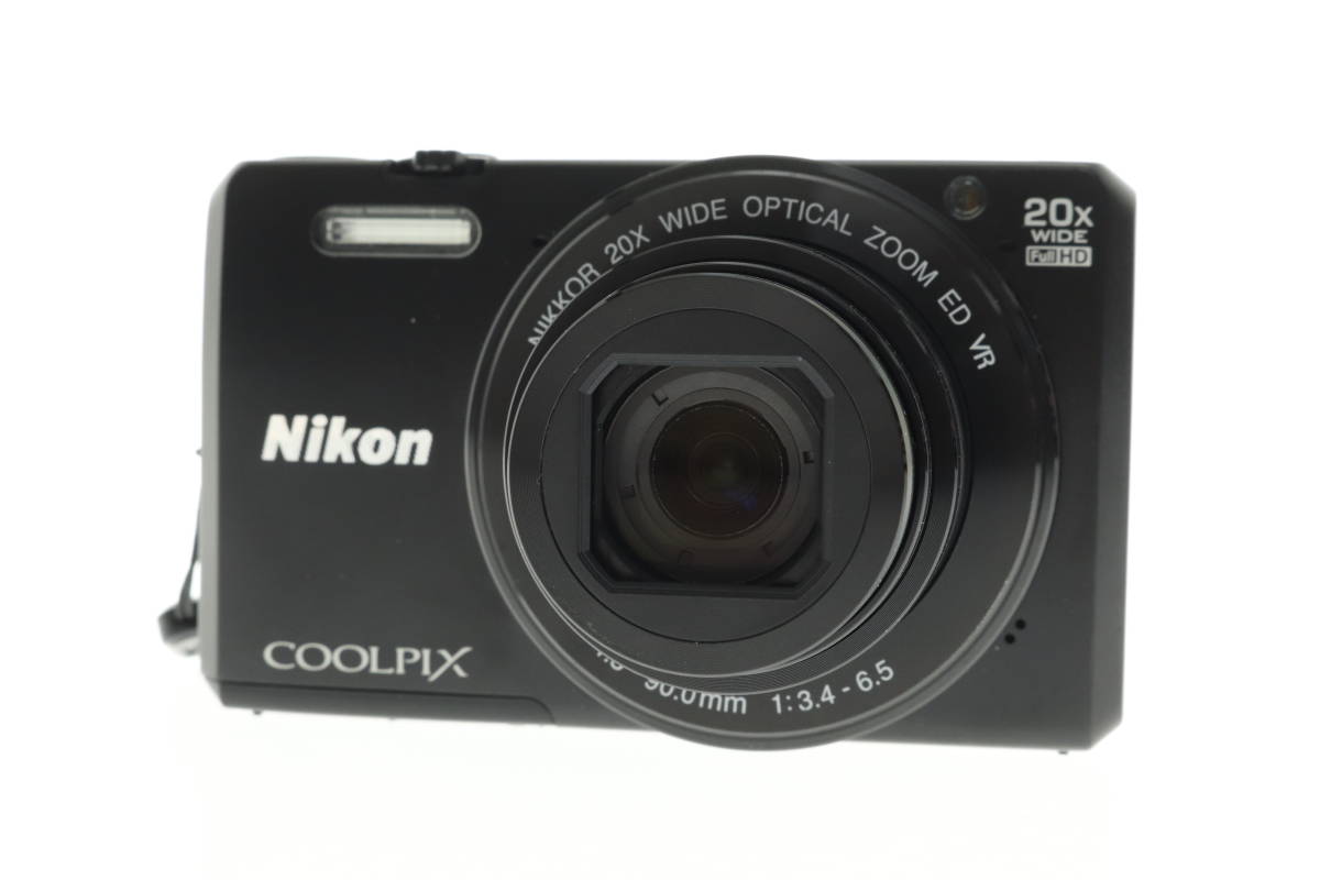 VMPD5-64-39 Nikon ニコン デジタルカメラ デジカメ COOLPIX S7000 クールピクス 光学20倍ズーム ブラック シャッター確認済み 綺麗