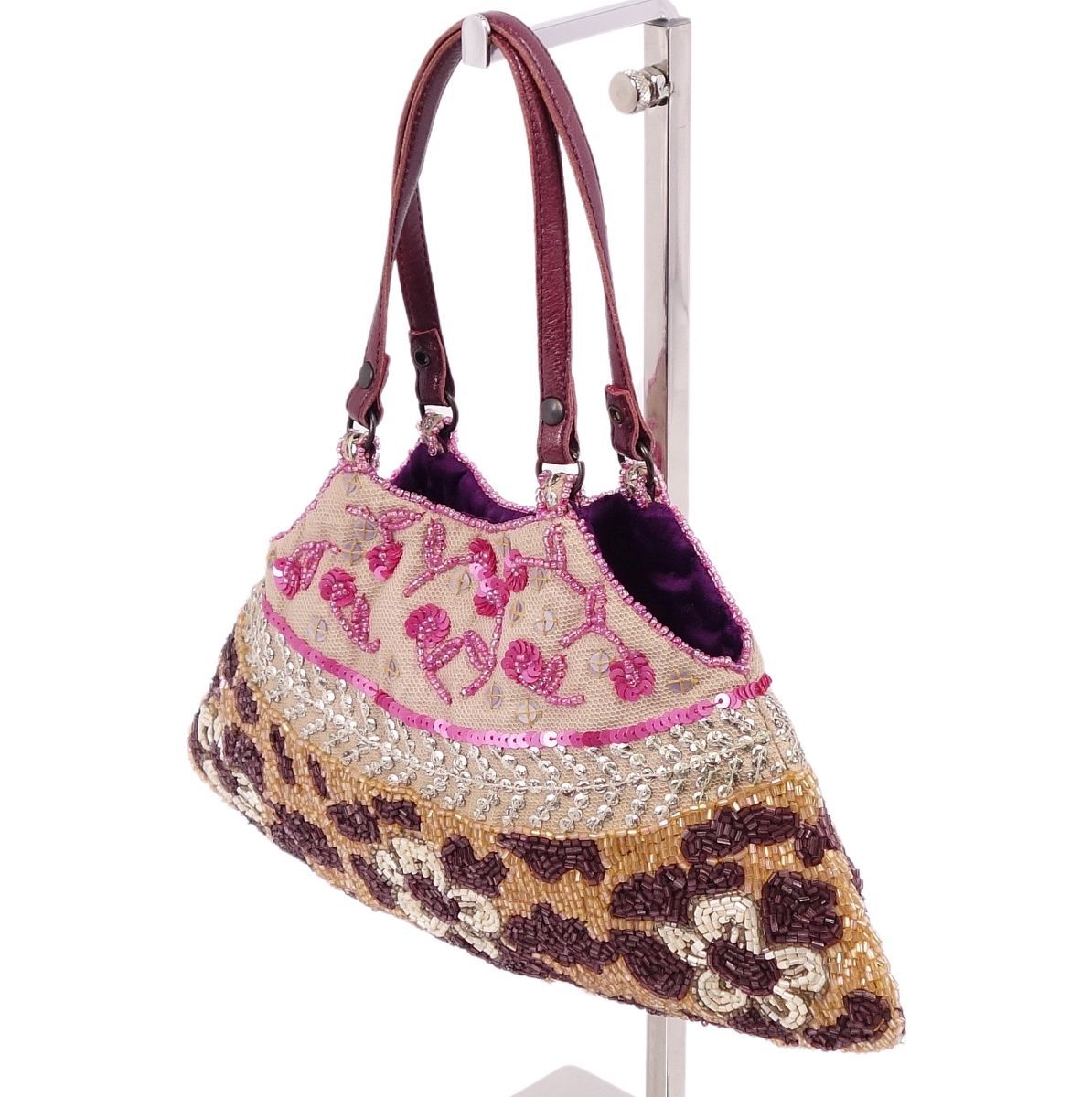 ジャマンピュエッシュ ビーズバッグ 美品‼️ 最終‼︎再値下げ