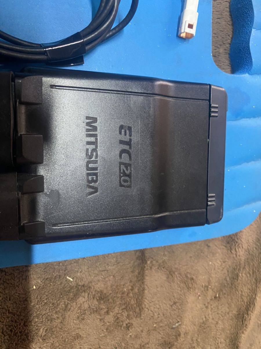 ETC2.0 MITSUBA バイク用 ETC ミツバサンコーワ 分離型 動作ok ミツバ
