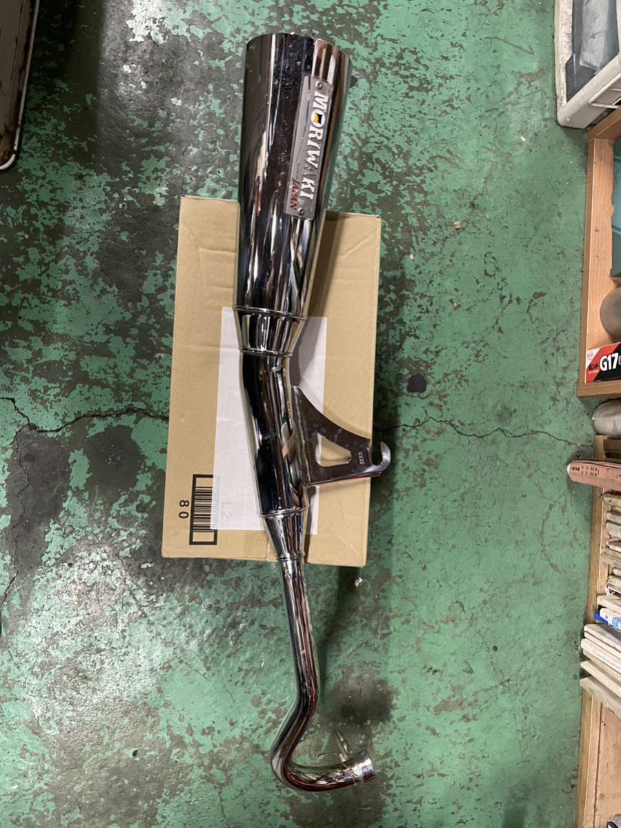 HONDA　スーパーカブ50　社外マフラー　モリワキ　AA04E　インジェクション