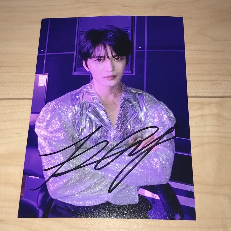 ジェジュン◎スチール写真(2Lサイズ)◎直筆サイン① ジェジュン