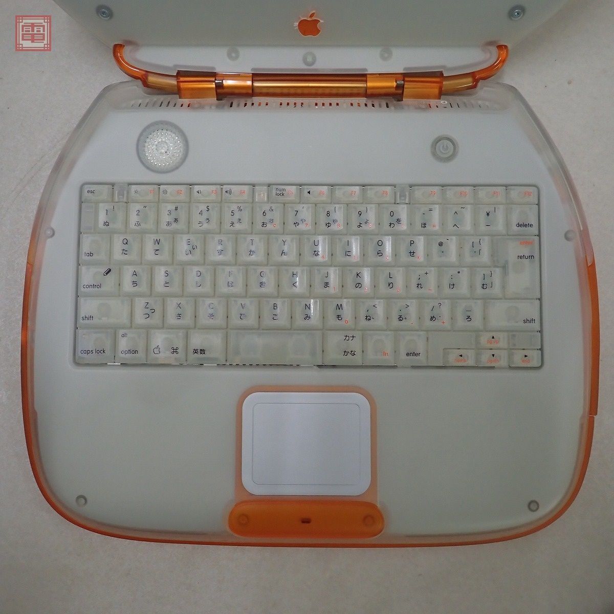 Apple Macintosh iBook G3 クラムシェル オレンジ M2453 AC付 通電OK