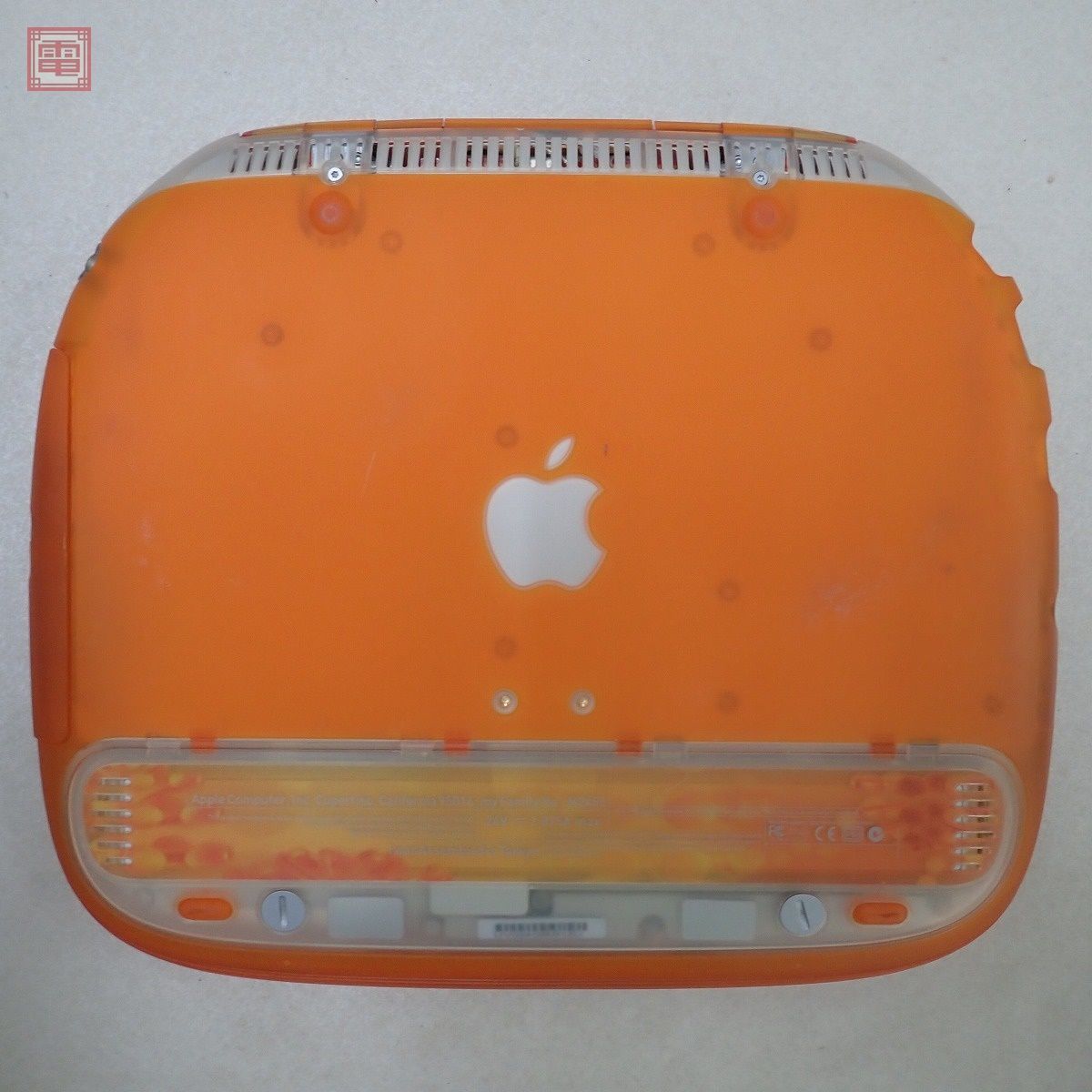Apple Macintosh iBook G3 クラムシェル オレンジ M2453 AC付 通電OK