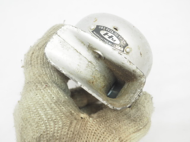 ホンダ 当時 ホーン Hm imasen electric 6V 渦巻 エレファントホーン クラクション C72 C77 CB72 CB77 CP77 CL72 CL77