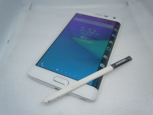 ★51024 5.6型 SAMSUNG GALAXY Note Edge スタイラスペン付属 SCL24 au 3GB/32GB 