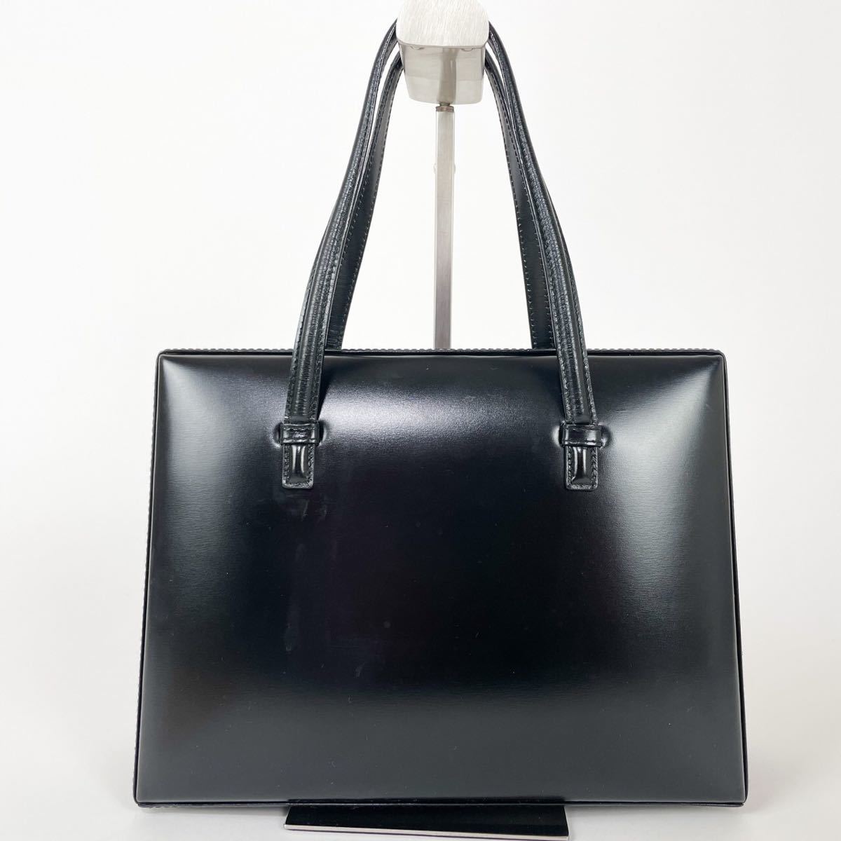 LOEWE【現行・美品】ハンドバッグ がま口 トートバッグ スクエア 