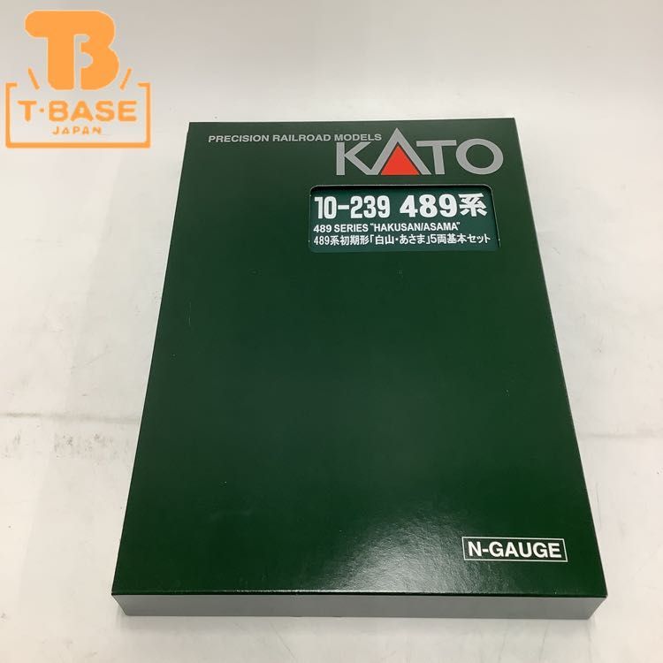 【2025，格安】 1円〜 み KATO Nゲージ 10-239 489系 初期形 白山 あさま 5両基本セット(鉄道模型)｜売買されたオークション情報、yahooの商品情報をアーカイブ公開 - オークファン その他