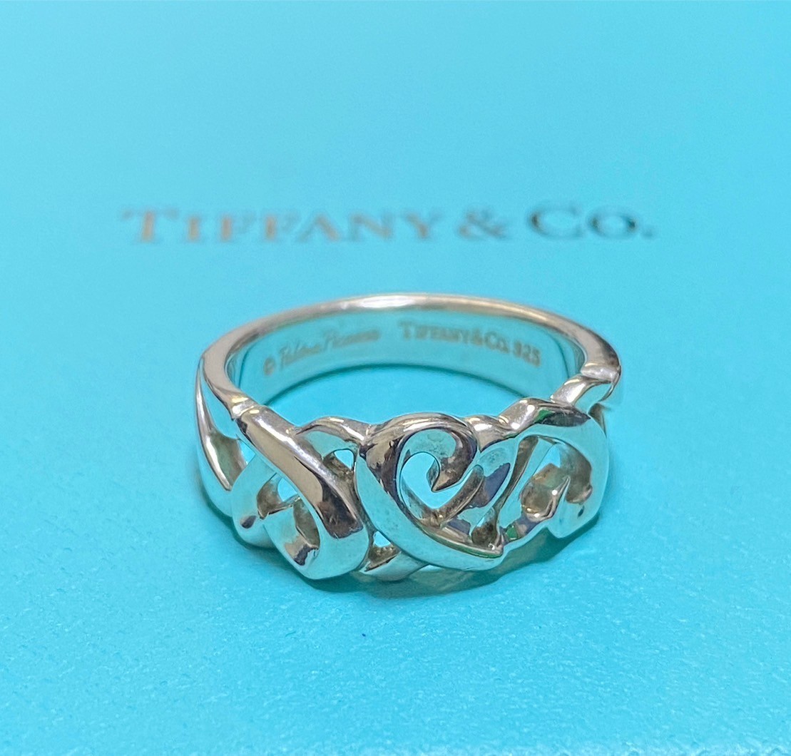 Tiffany& Co. ティファニー トリプルラビングハート リング