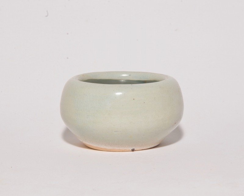 李朝 | 李朝白磁合子 朝鮮古美術 古美術いもと 李朝白磁香合 外径8.2cm
