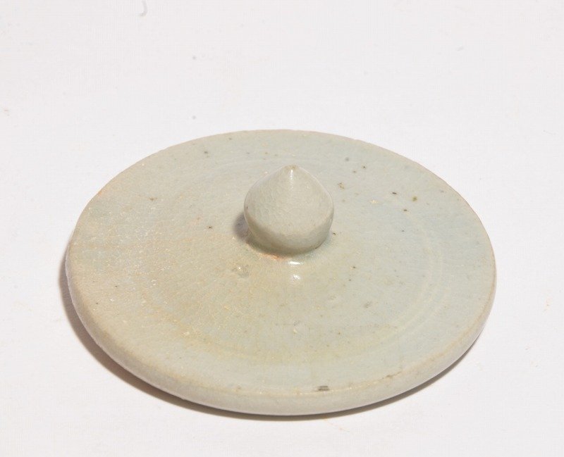 李朝 | 李朝白磁合子 朝鮮古美術 古美術いもと 李朝白磁香合 外径8.2cm