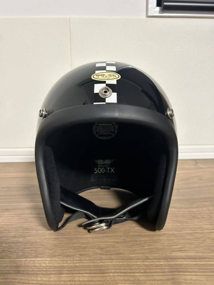 XXL極小帽体 500TX スモールジェット アイボリーエイジング黒フレア 