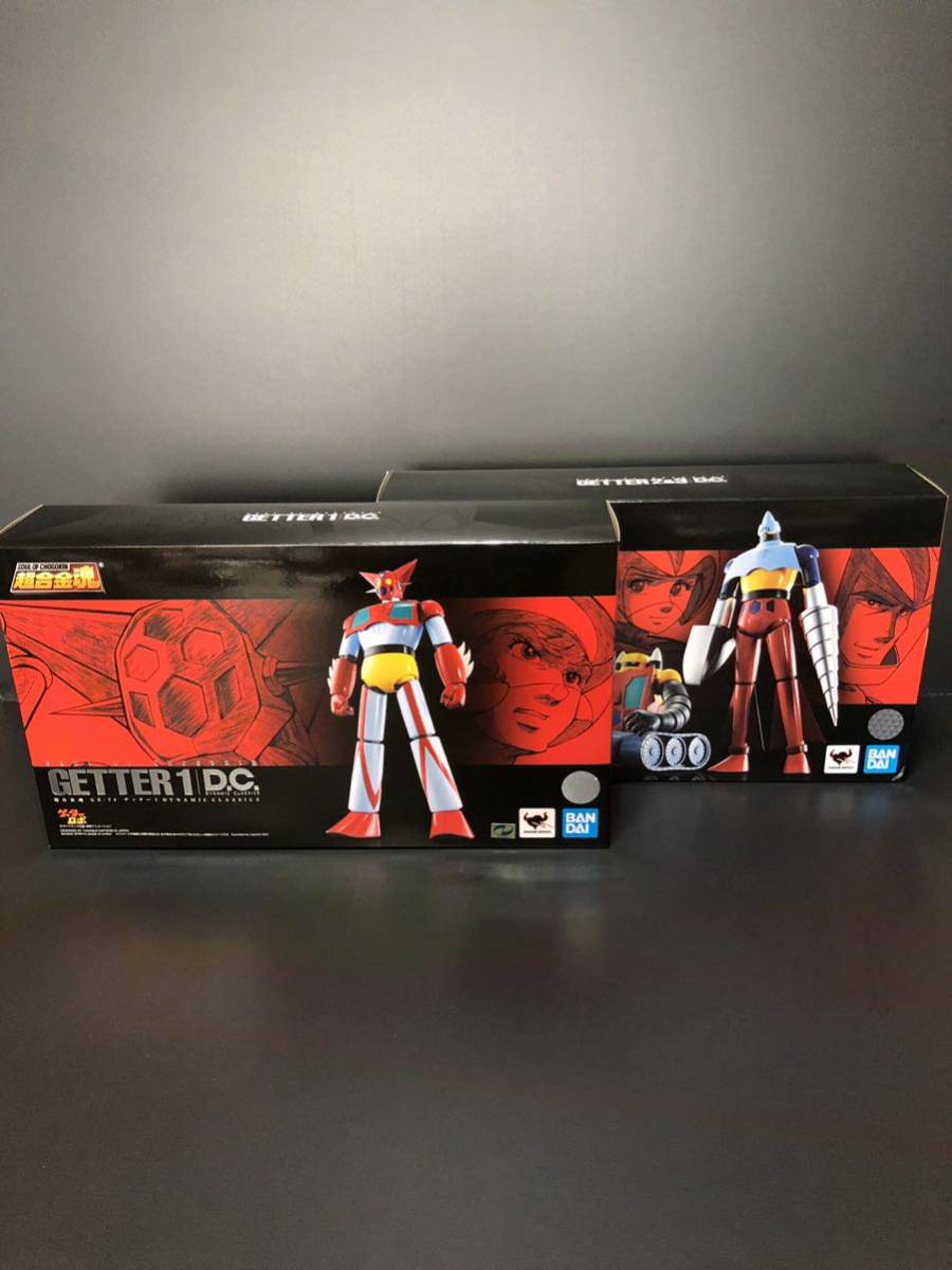 バンダイ超合金魂 GX-74 ゲッター1 D.C.再販 & GX-91 ゲッター2&3 D.C.