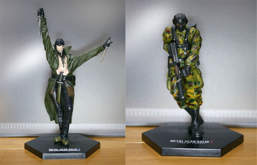 メタルギアソリッド2 コナミフィギュアコレクション14種 メタルギア