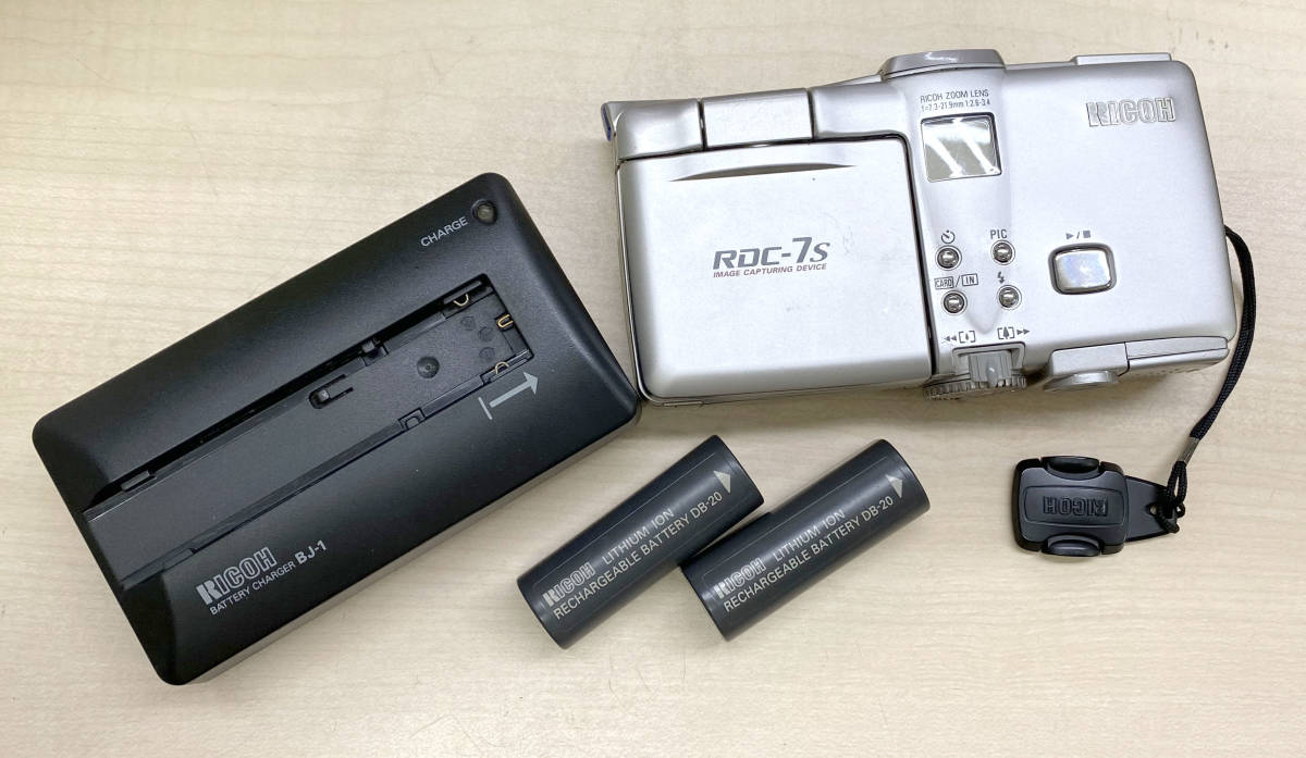RICOH RDC-7s コンパクト デジタルカメラ バッテリーチャージャー BJ-1 