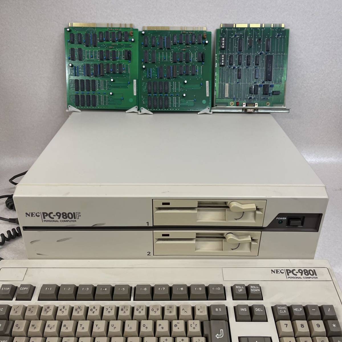 通電確認のみ・動作未確認 ジャンク品 NEC PC-98DO 旧型PC キーボード 