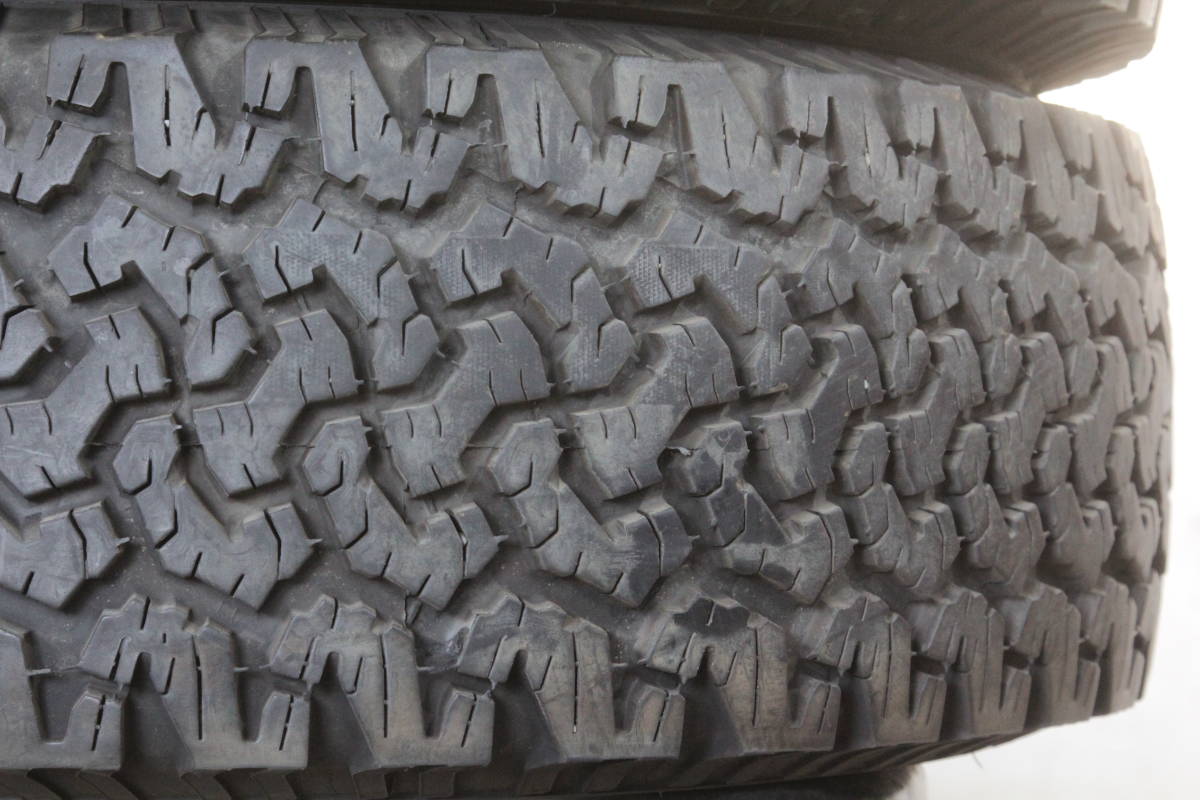 済/条件付 良品バリ山 グッドリッチ オルテレ 265/65R17×7.5J+25 6H 