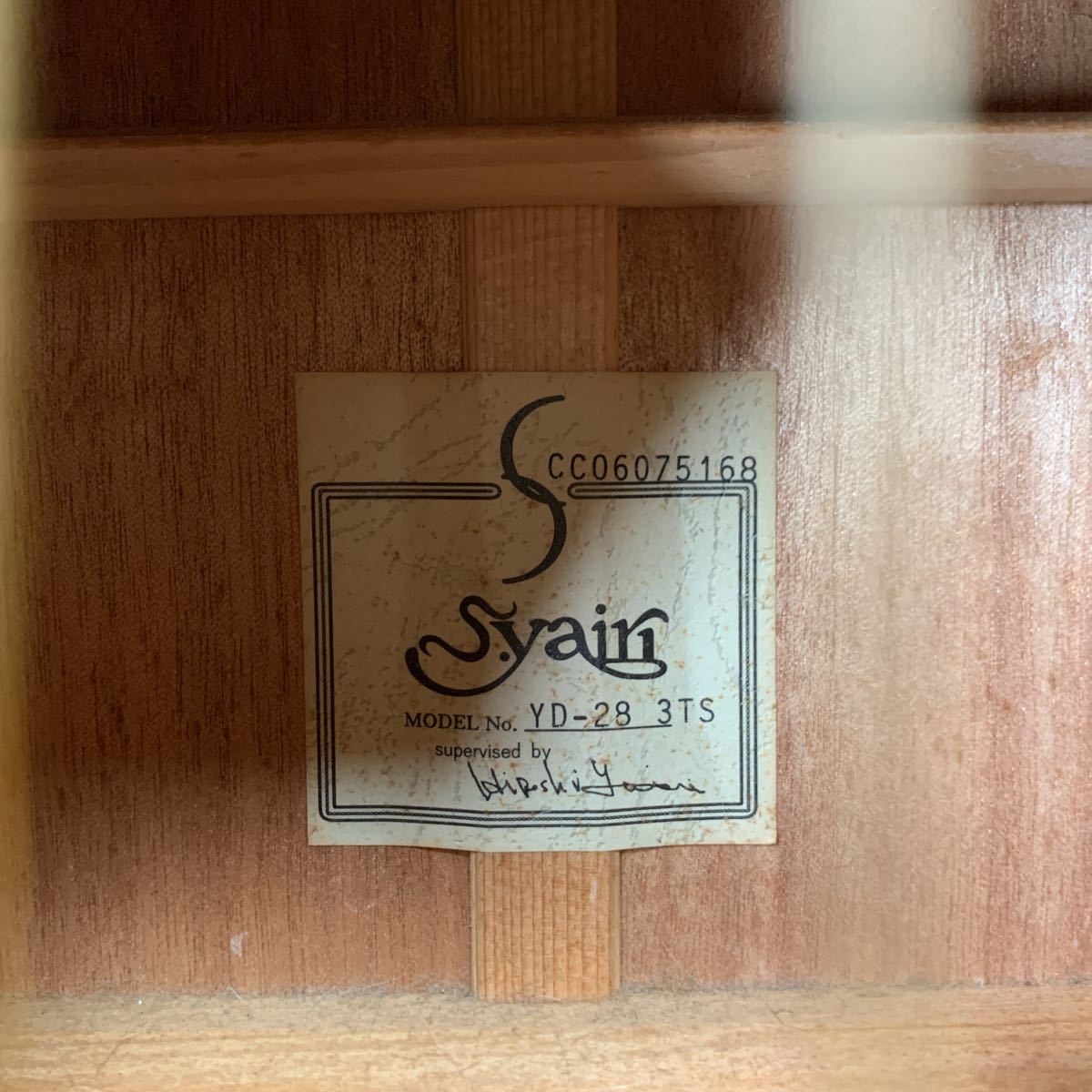 S.Yairi S.ヤイリ YD-28 3TS アコースティックギター CC06075168