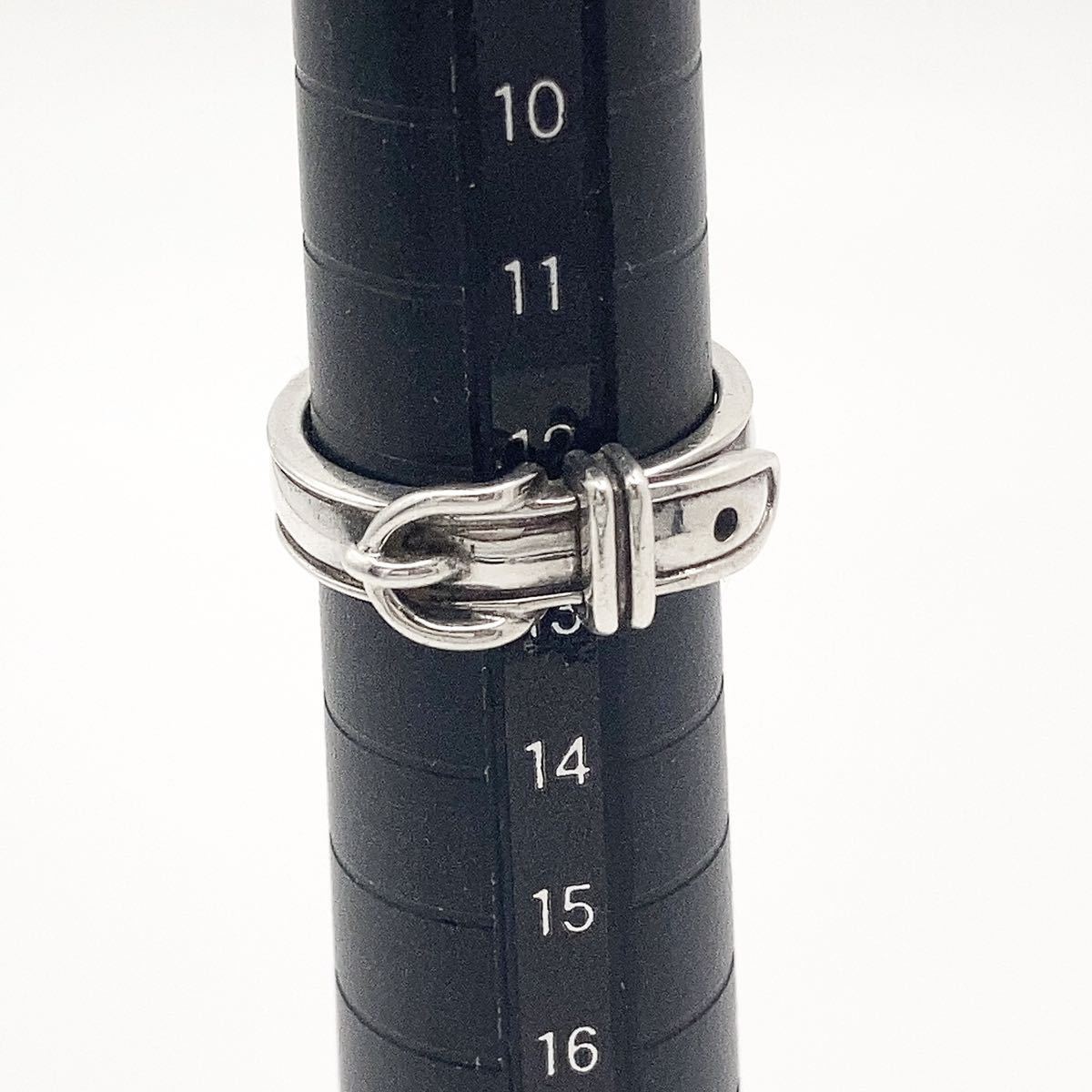 HERMES エルメス サンチュールクロア SV925 リング 指輪 アクセサリー 
