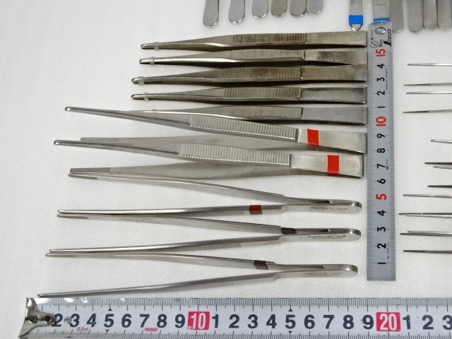 48-77〒/MIZUHOミズホ等 ピンセット 鑷子せっし 医療救急 衛生管理用品