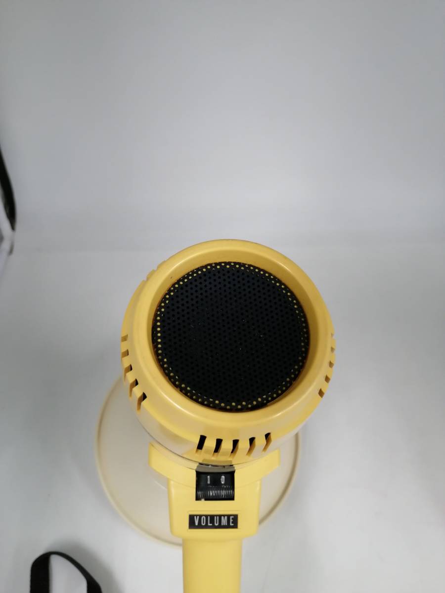 h4028 TOA トランジスターメガホン 拡声器 ER-332S 通電確認済み 昭和