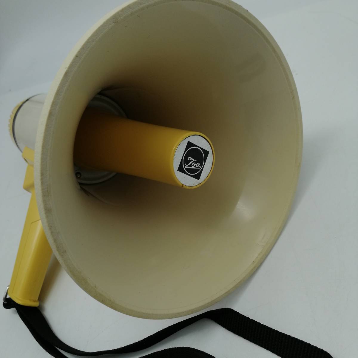 h4028 TOA トランジスターメガホン 拡声器 ER-332S 通電確認済み 昭和