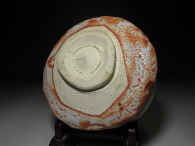 ☆北大路魯山人 志野 茶碗☆共箱・共布・仕覆☆ 北大路魯山人 志野茶碗／