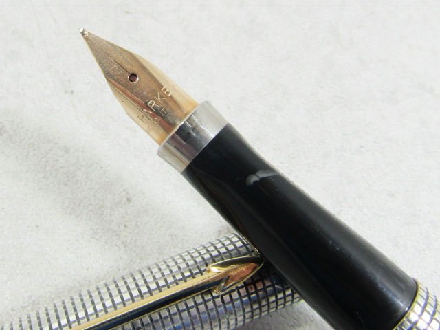 □□ PARKER パーカー 万年筆 STERLING SILVER スターリングシルバー