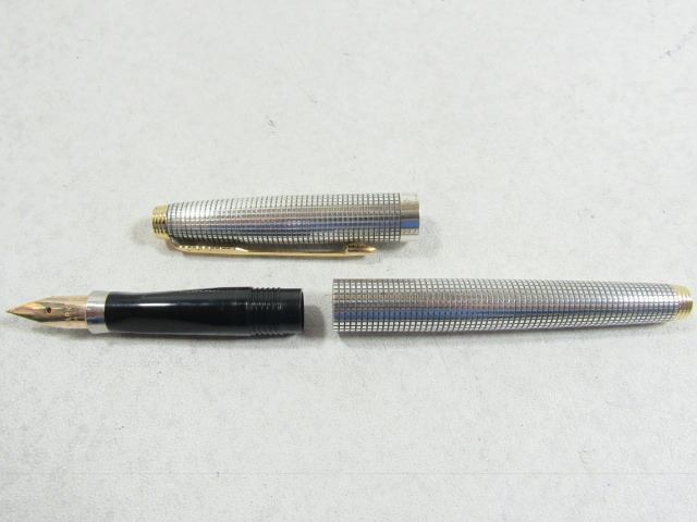 □□ PARKER パーカー 万年筆 STERLING SILVER スターリングシルバー