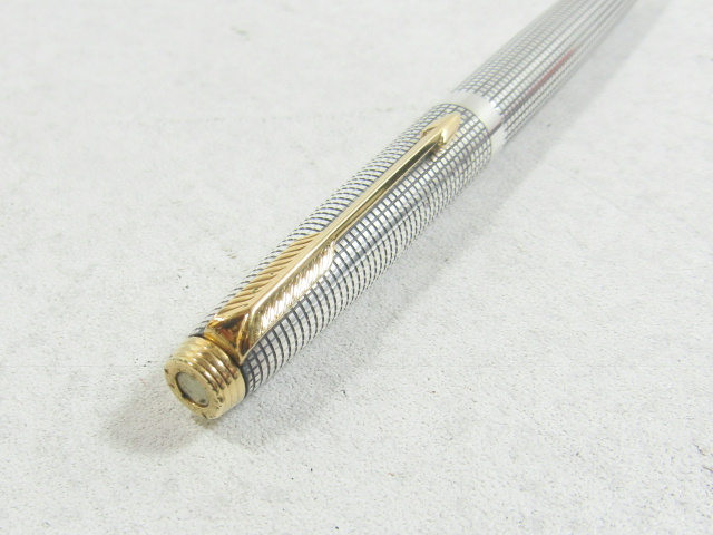 □□ PARKER パーカー 万年筆 STERLING SILVER スターリングシルバー