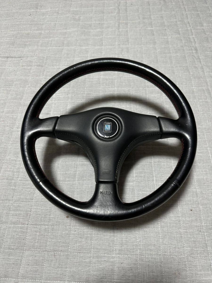 希少 インプレッサ WRX STi GC8 純正オプション ナルディ ステアリング