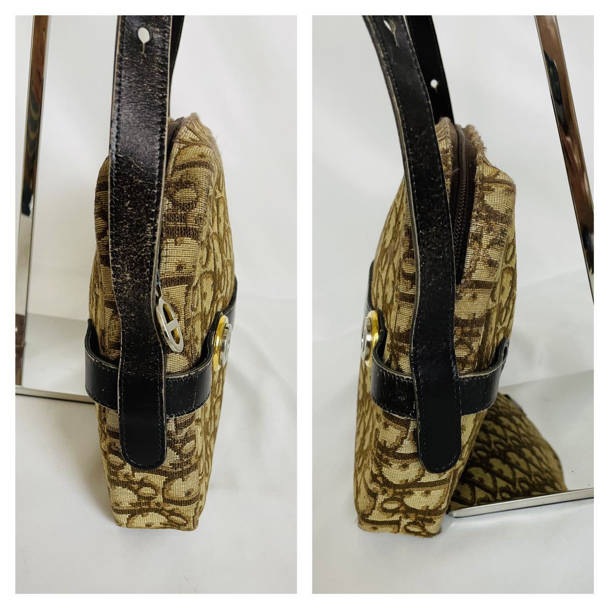 Christian Dior ディオール ヴィンテージ トロッター キャンバス 