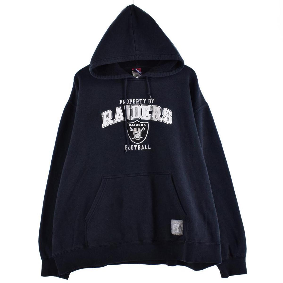 【限定SALE，2026】 古着 NFL Las VegasRaiders ラスベガスレイダース スウェットプルオーバーパーカー メンズXXL /eaa289779(XLサイズ以上)｜売買されたオークション情報、yahooの商品情報をアーカイブ公開 - オークファ XLサイズ以上