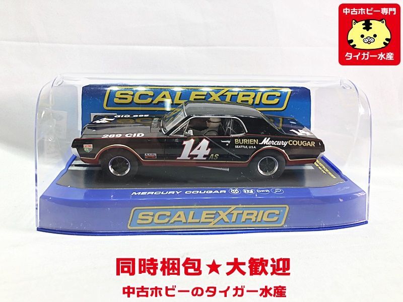 SCALEXTRIC スロットカー マーキュリー クーガー 1967 #14 ※ケーススレ有　同梱OK　1円スタート　スケーレックストリック★S