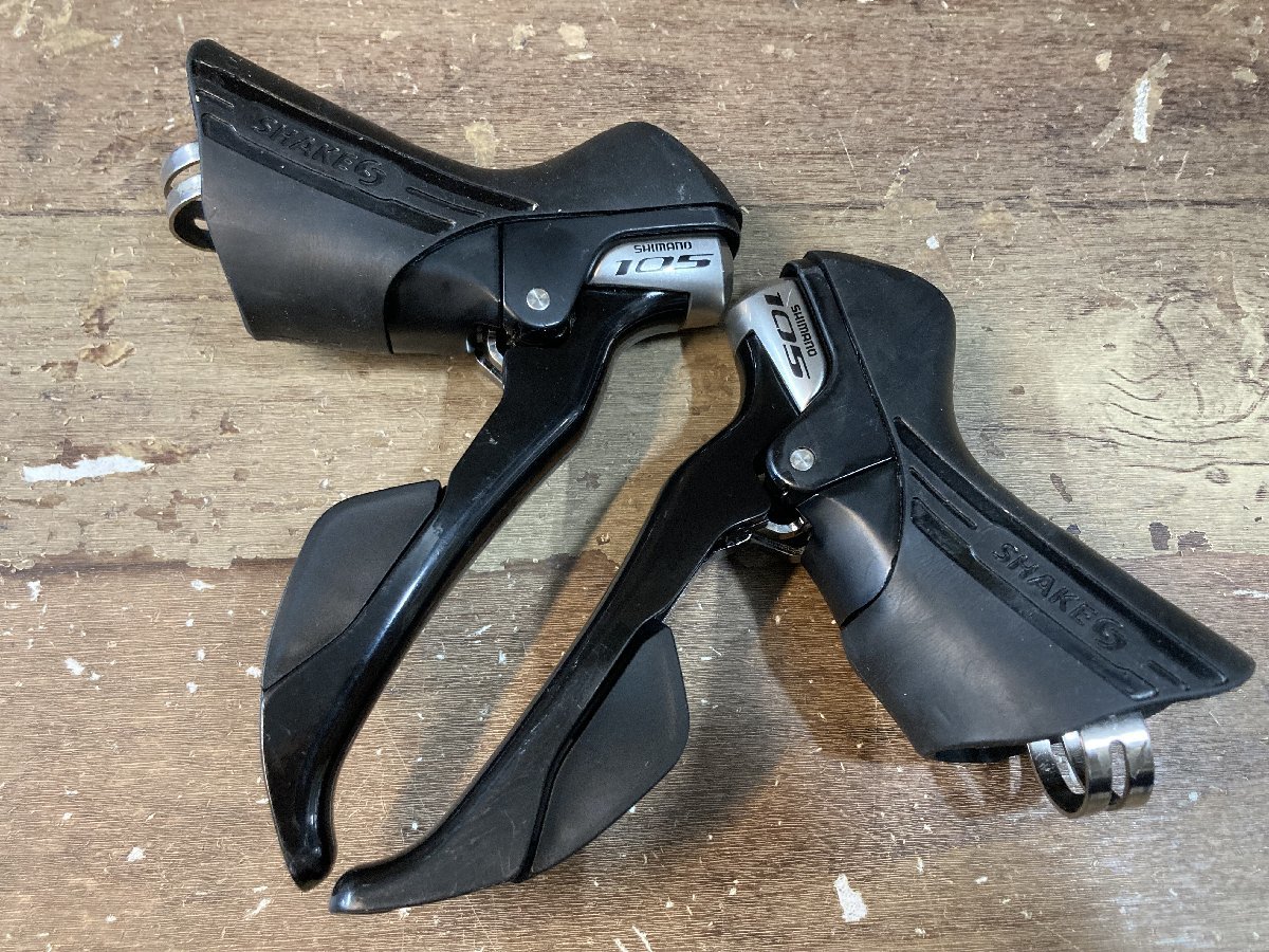 GY588 シマノ SHIMANO 105 ST-5800 STIレバー 2×11S SHAKESブラケット