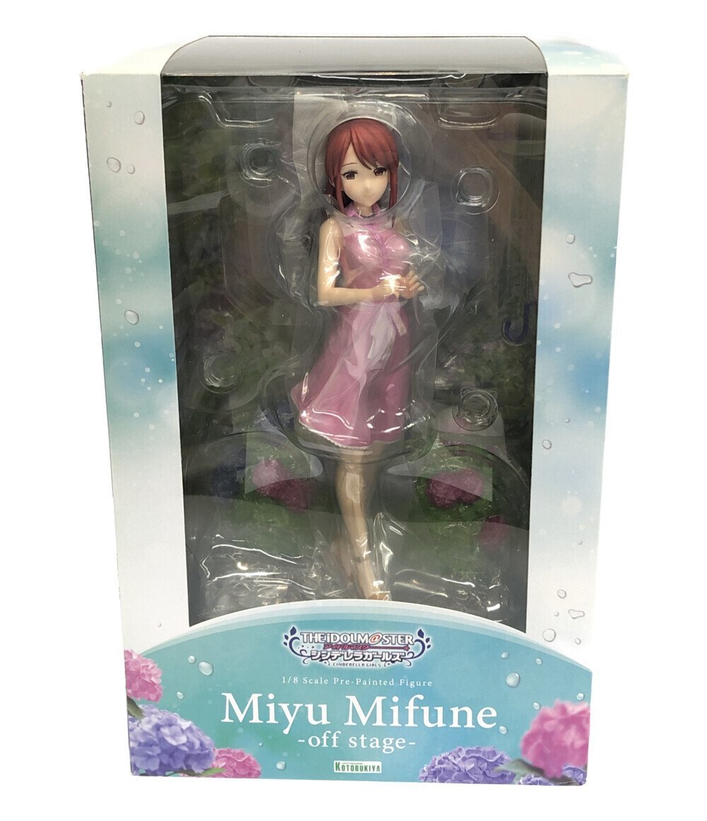 美品 フィギュア アイドルマスター シンデレラガールズ 三船美優 off stage 1/8 コトブキヤ [0803初]