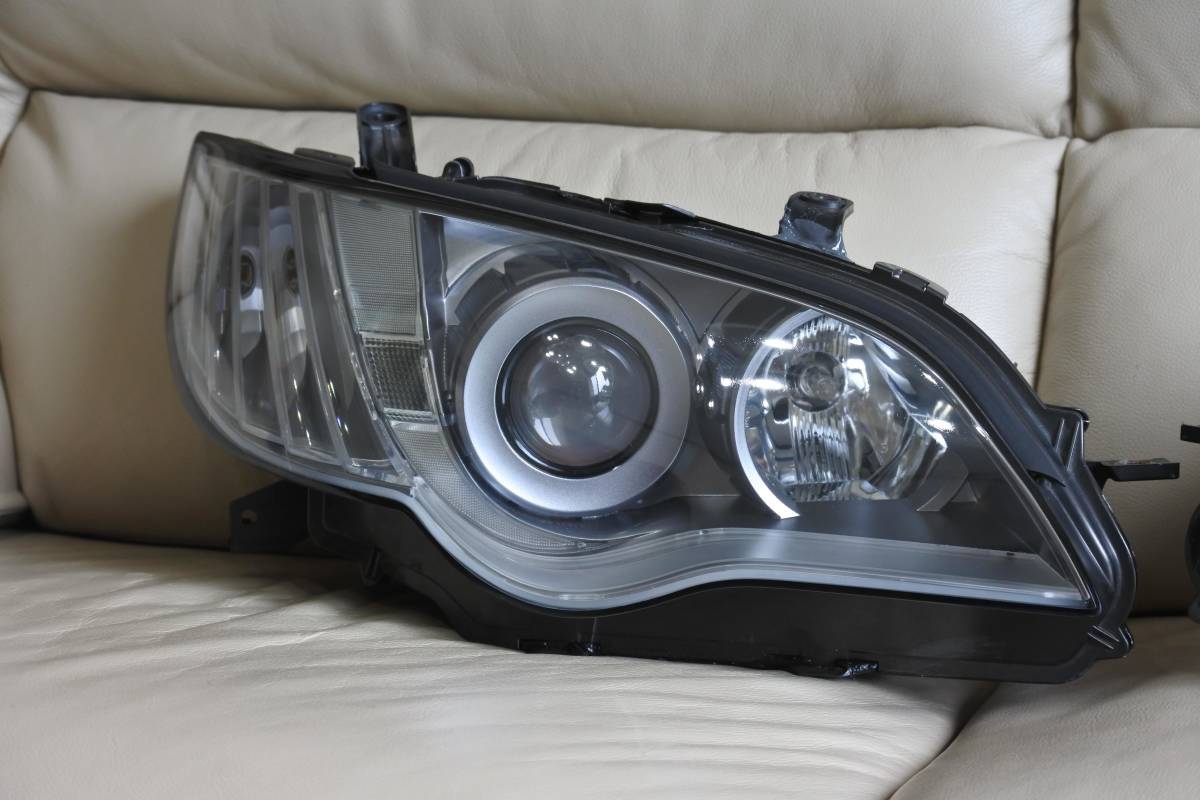 美品 レガシィBP5/BL5 後期 インナー艶消しフラットシルバーヘッド