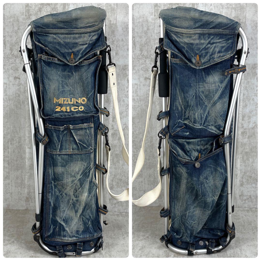 超希少｜即完売 ミズノ フレームウォーカー 柔 キャディバッグ 柔道着素材