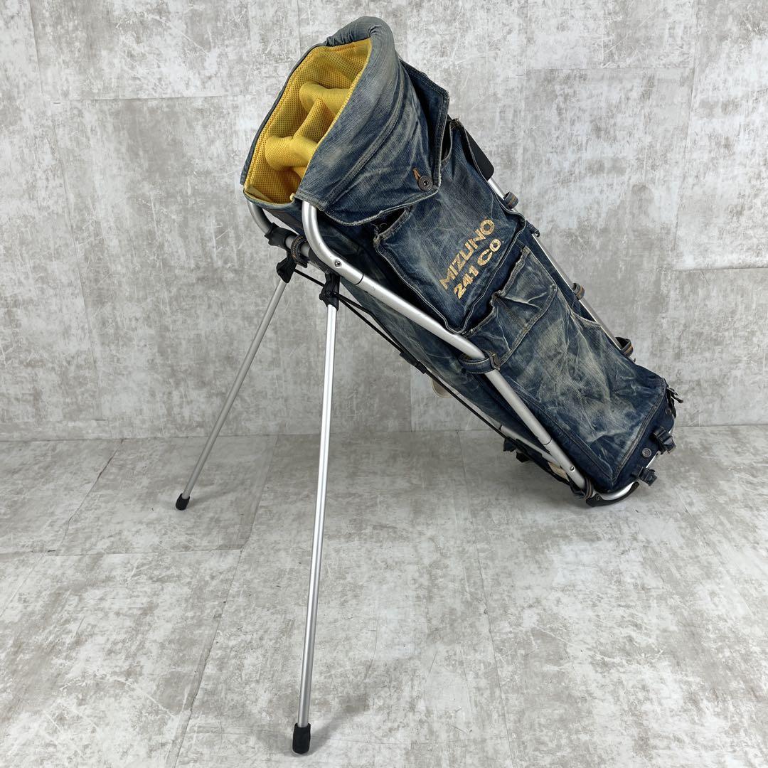 超希少｜即完売 ミズノ フレームウォーカー 柔 キャディバッグ 柔道着素材